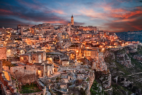 Ματέρα, Νότια Ιταλία