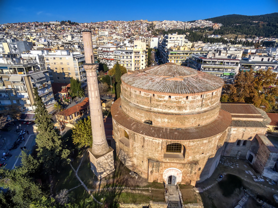Η εμβληματική Ροτόντα της Θεσσαλονίκης