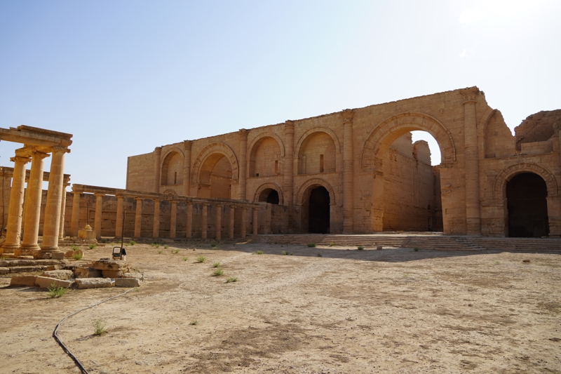 Ο αρχαιολογικός χώρος της Χάτρα