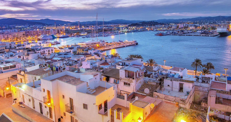 Η πόλη της Ίμπιζα 