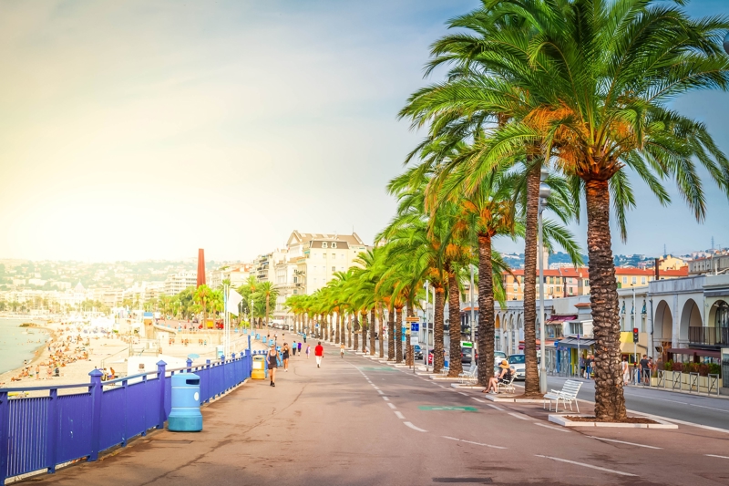 Η περίφημη Promenade des Anglais