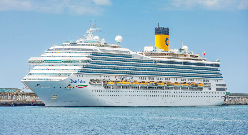 To κρουαζιερόπλοιο Costa Fortuna