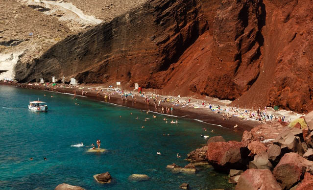 Αλλες μοναδικές ηφαιστειακές παραλίες 