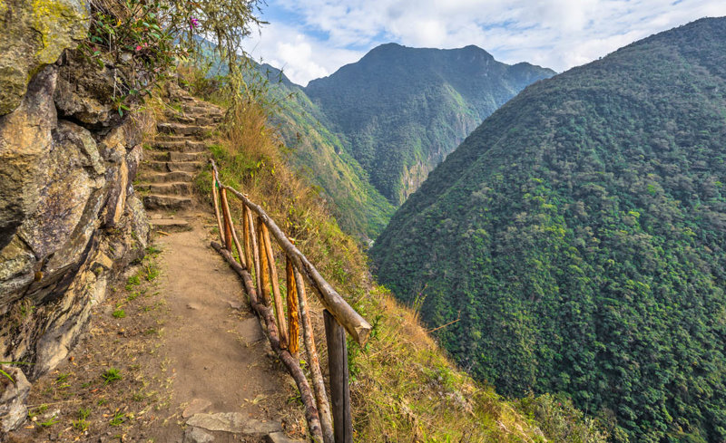 Το φημισμένο Inca Jungle Trail 
