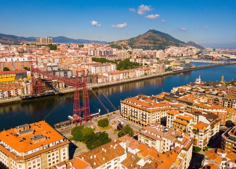 Η κρεμαστή γέφυρα της Βισκάια