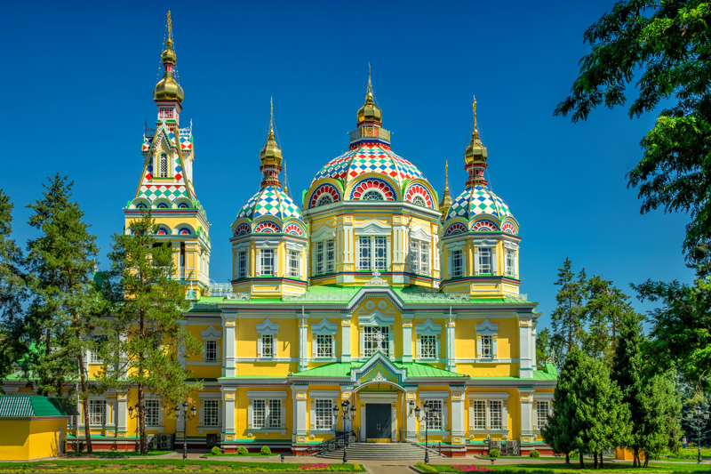 Ναός Ζένκωφ, Αλμάτι, Καζακστάν