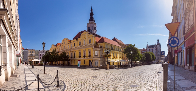 H γραφική μεσαιωνική πόλη Σβίντνιτσα