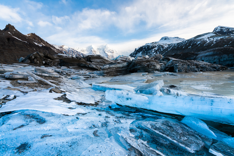 Skaftafell Jokulsarlon  εντυπωσιακές λιμνοθάλασσες παγετώνων 
