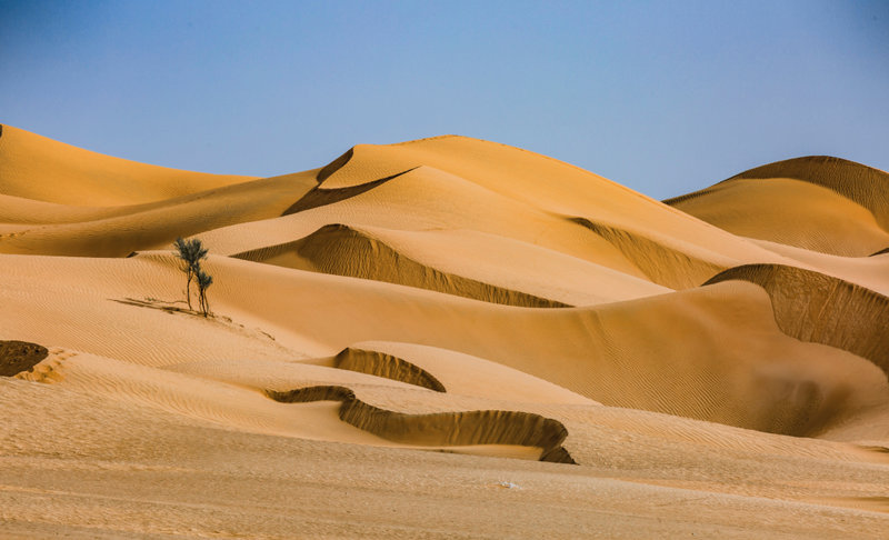 Η έρημος Wahiba 