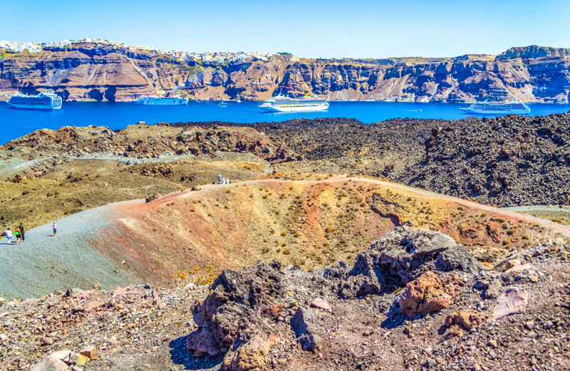 Bόλτα στο ηφαίστειο