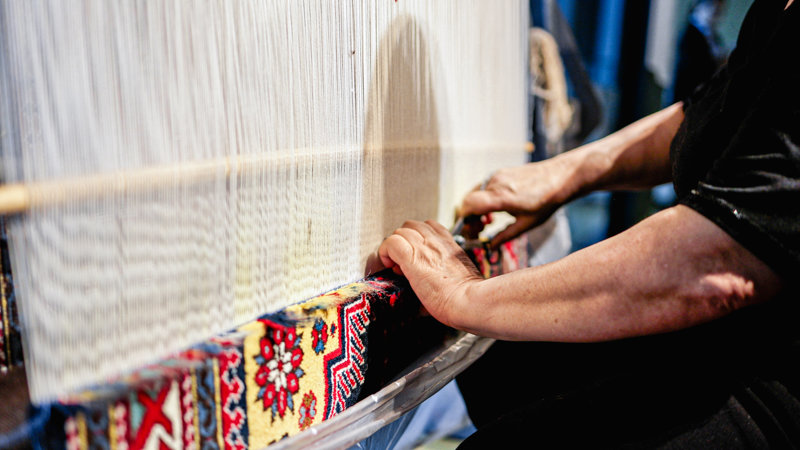 Η παλιά τέχνη της ταπητουργίας 