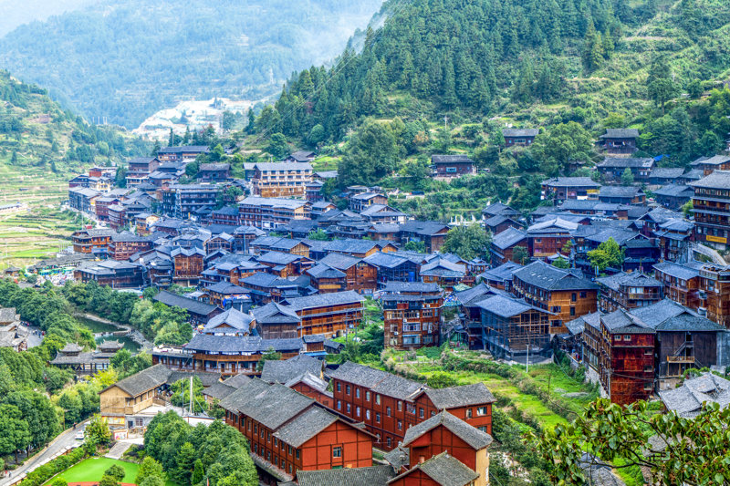 Το καρποσταλικό χωριό Ντεχάνγκ