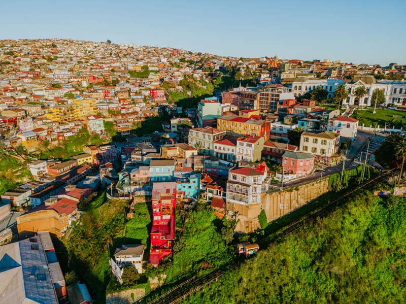 Το πολύχρωμο Βαλπαραΐσο 