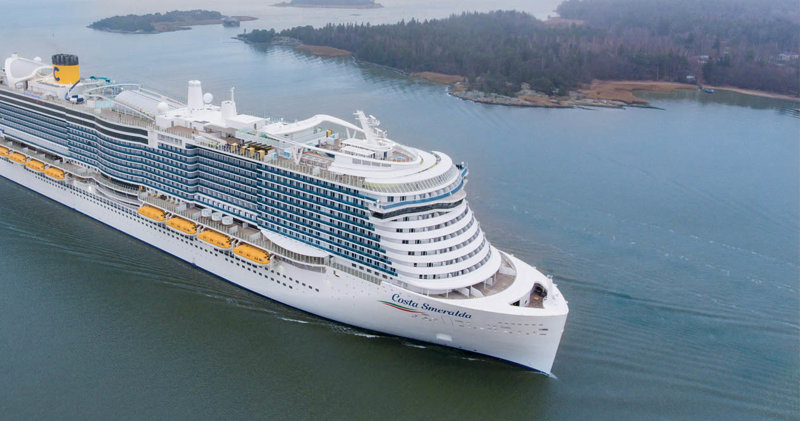 Απολαμβάνουμε κρουαζιέρα με το εντυπωσιακό κρουαζιερόπλοιο Costa Smeralda