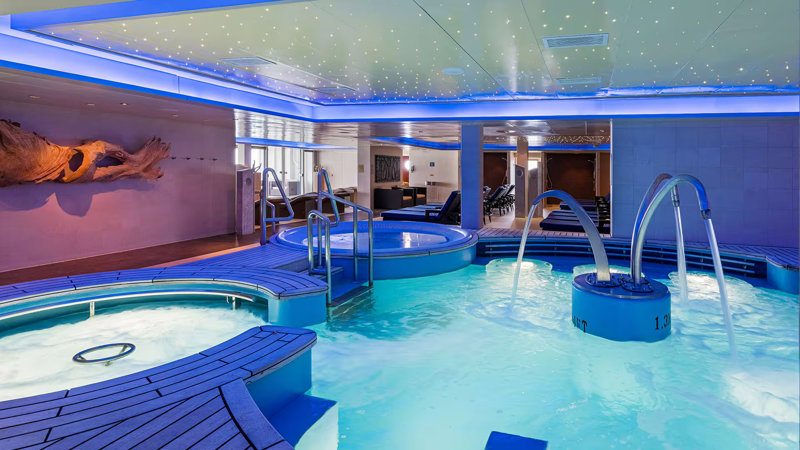 Το spa στο κρουαζιερόπλοιο Norwegian Epic 