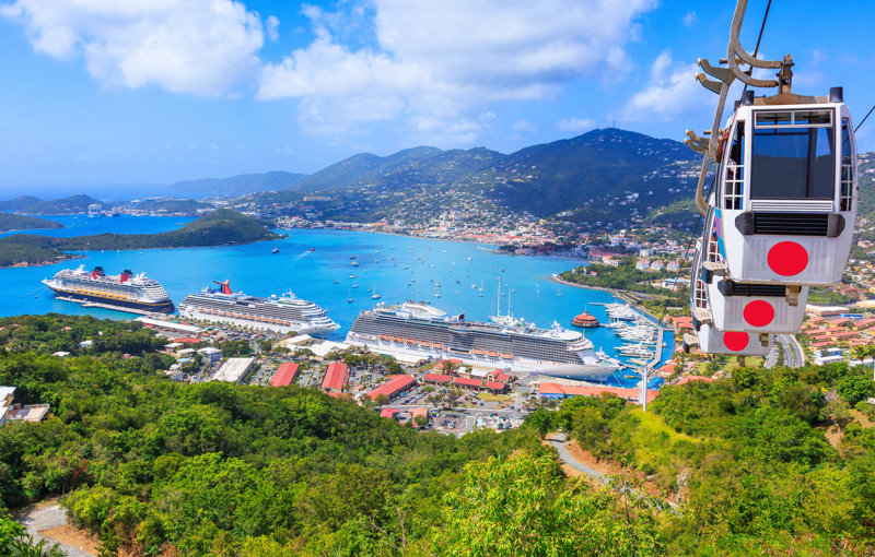 Σαρλότ Αμαλί, Αμερικανικές Παρθένοι Νήσοι