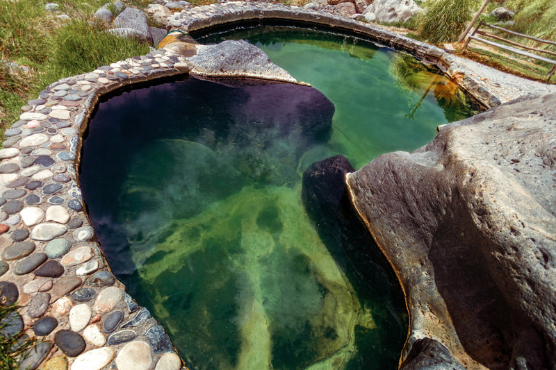 Τα θερμά λουτρά Colcamayo 