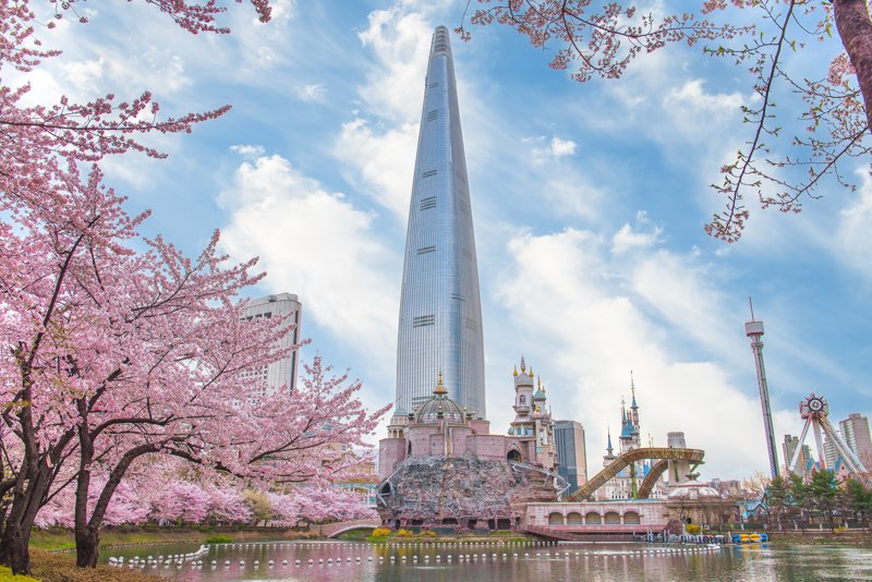 O ουρανοξύστης Lotte World Tower