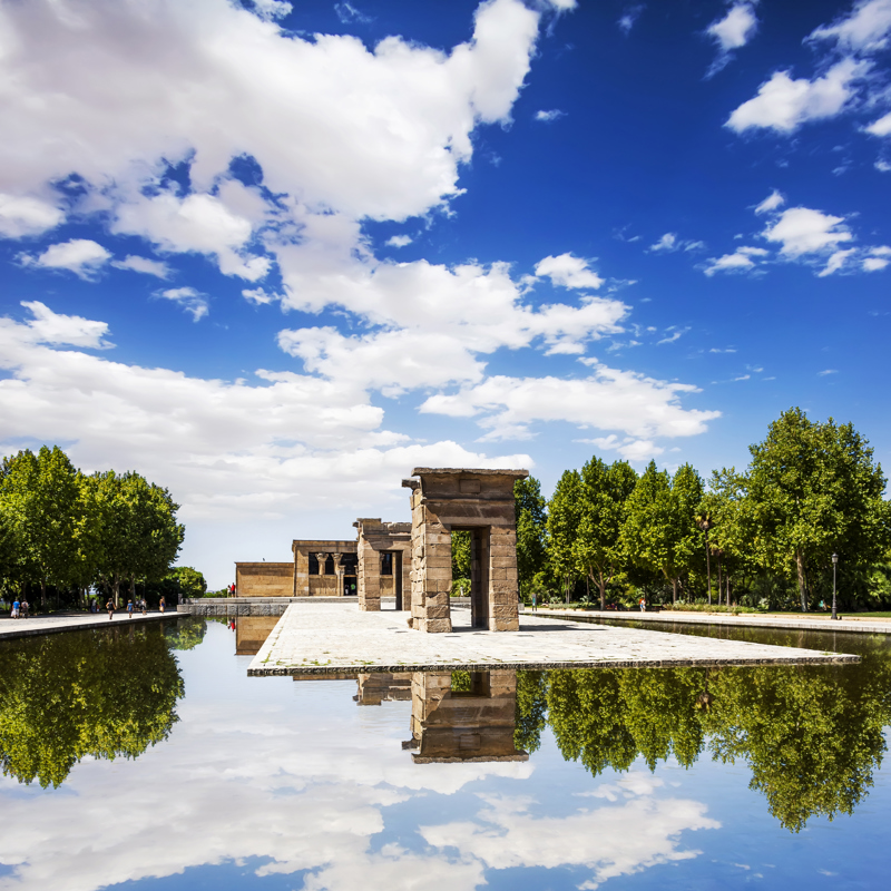 Αρχαίος αιγυπτιακός ναός του Ντεμπόντ, Μαδρίτη