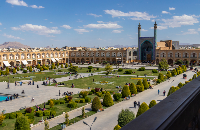 Η πλατεία Ναγκίς-ε-Τζαχάν