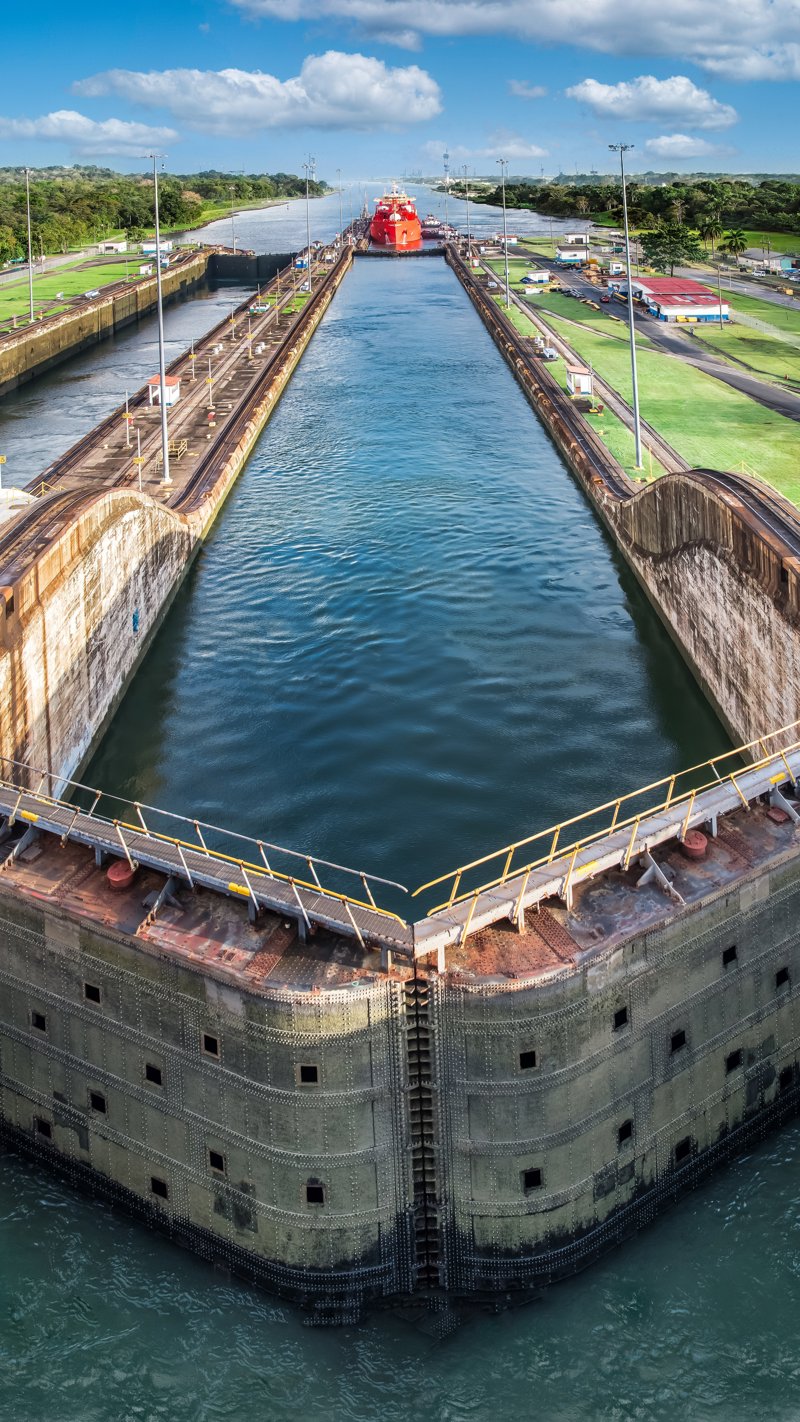 Η περίφημη Διώρυγα του Παναμά