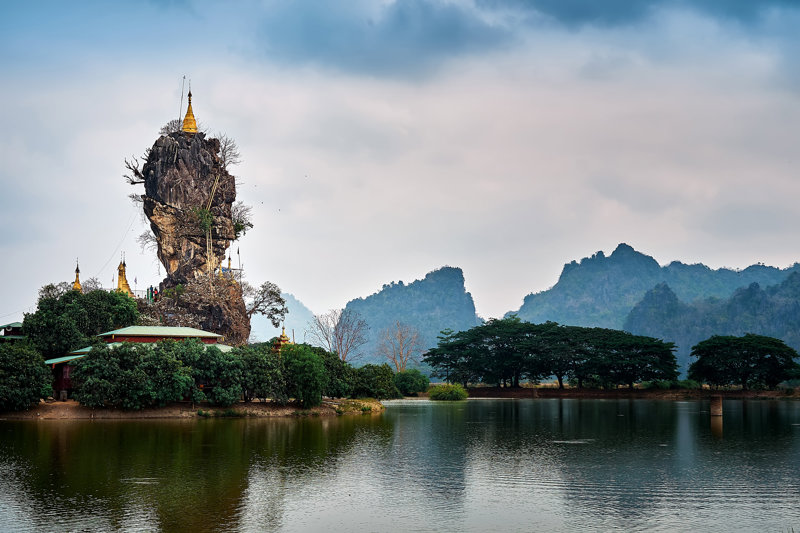 Παγόδα Kyauk Ka Latt, Πα Αν