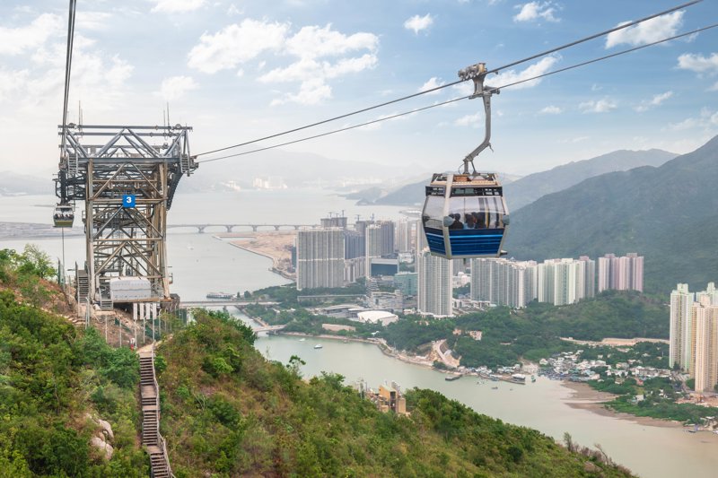 Χωριό Ngong Ping, Νησί Λαντάου, Χονγκ Κονγκ 