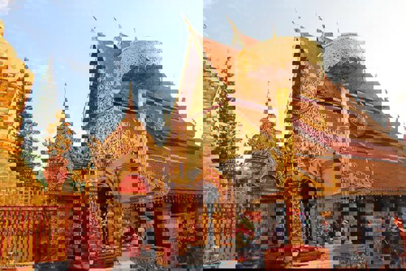 Ο Ναός Βατ Ντόι Σουτέπ