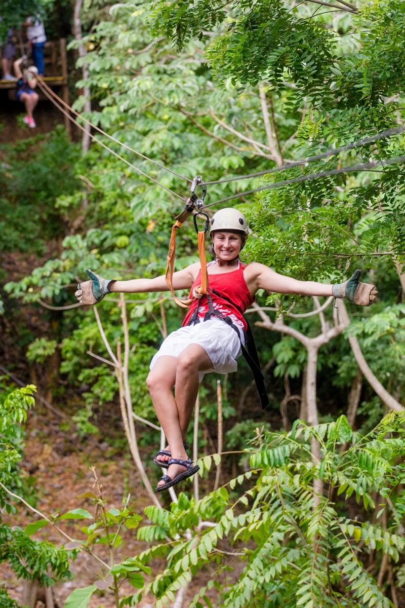 Κάντε ζιπ λάιν στην ζούγκλα!