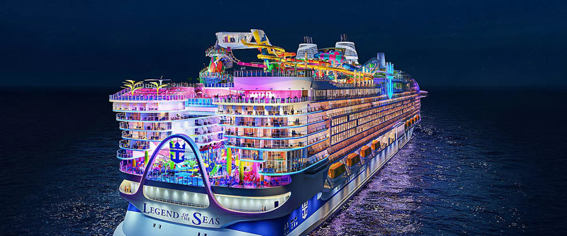 To κρουαζιερόπλοιο Legend of the Seas