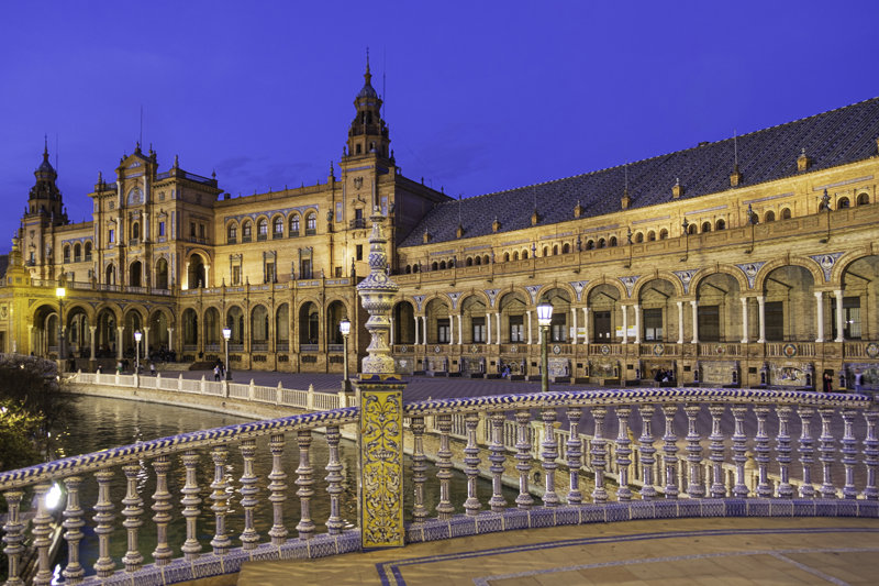 H Plaza de España στη Σεβίλλη