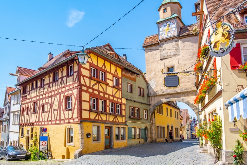 Οι παραμυθένιες πόλεις Ρότενμπουρκ Ομπ ντερ Τάουμπερ και Νόρντλινγκεν