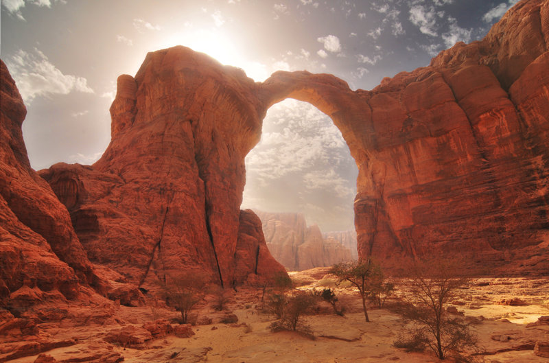 Βλέπουμε το εκπληκτική Aloba Arch