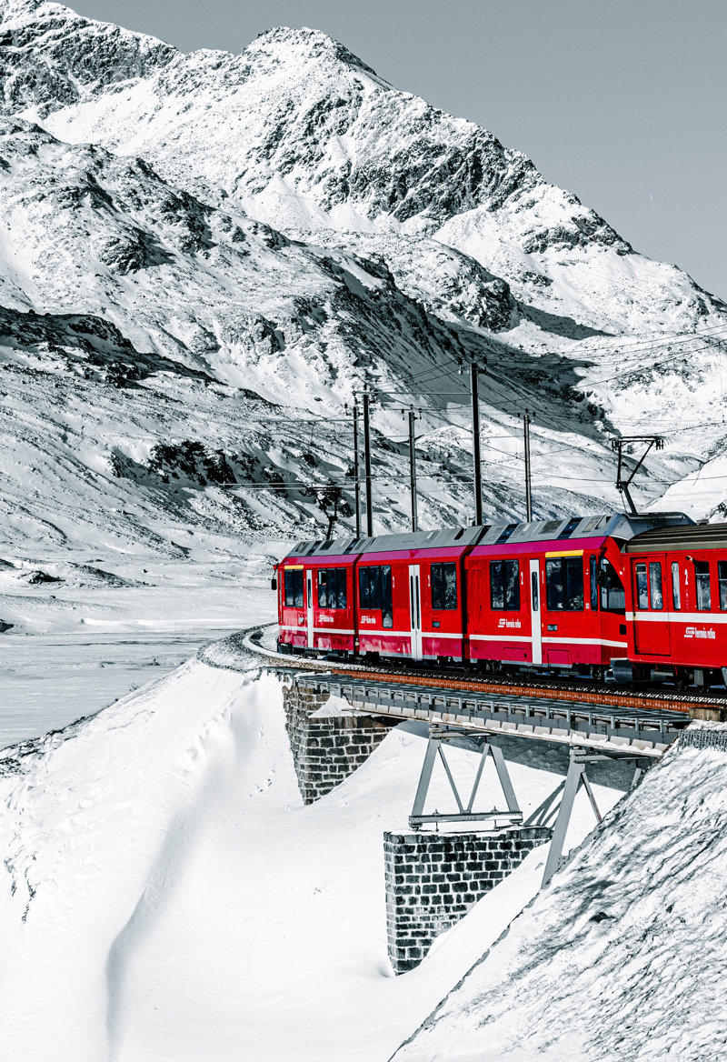 Απολαύστε την εμπειρία του Αλπικού Τρένου 