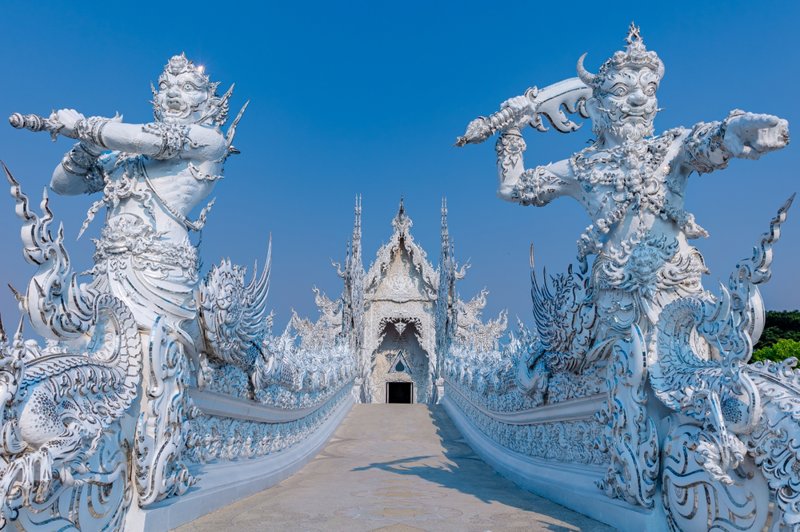 Ο Ναός Wat Rong Khun