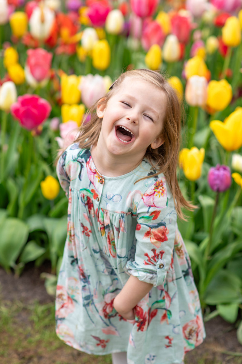 Είσοδος στο Πάρκο Κέικενκοφ με τις ανθισμένες τουλίπες