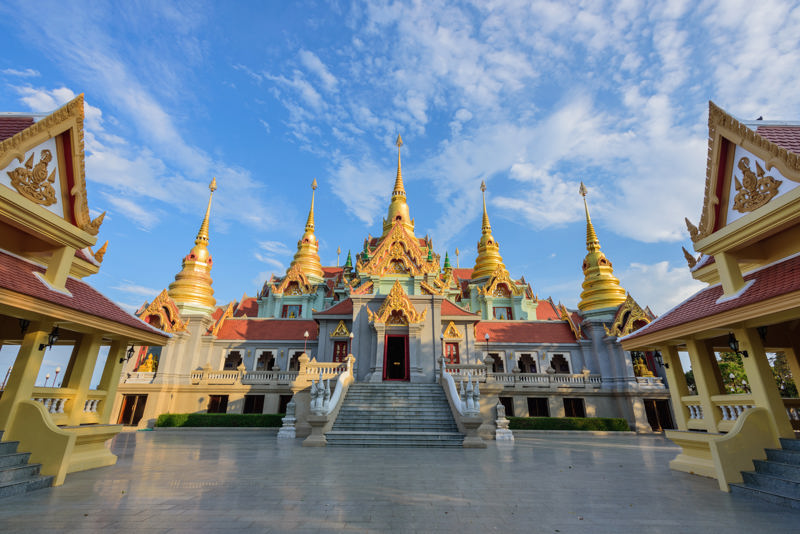 Ο Ναός Wat Tang Sai