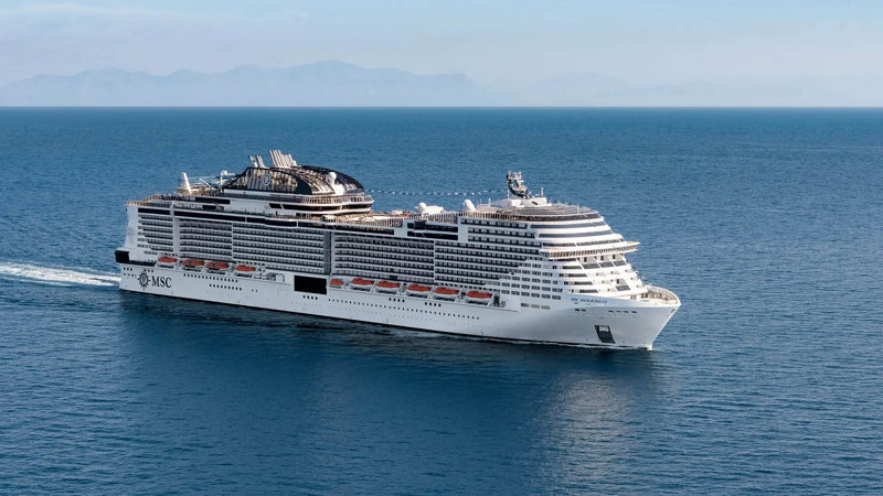 Το κρουαζιερόπλοιο MSC Meraviglia