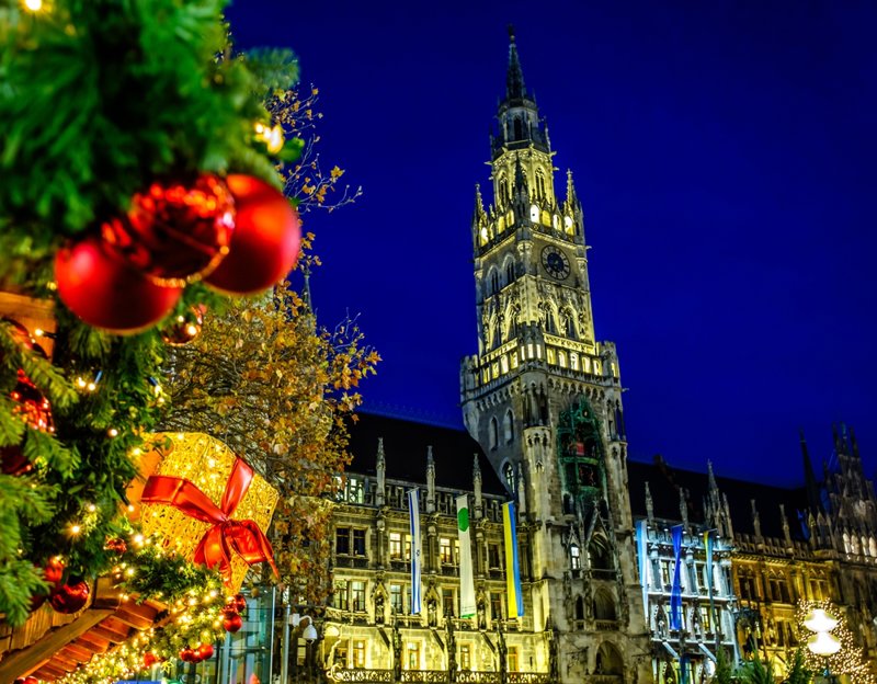 Περιηγούμαστε στο χριστουγεννιάτικο Μόναχο 