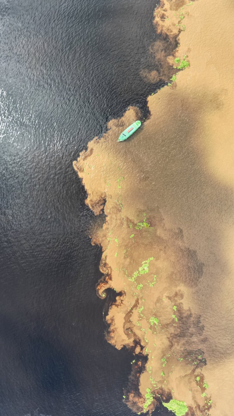 Θαυμάζουμε τη «Συνάντηση των Νερών» στον Αμαζόνιο