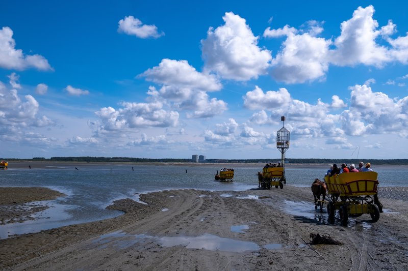 ΚΟΥΞΧΑΦΕΝ – πάνω στον βυθό της θάλασσας με άμαξες – ΝΗΣΟΣ ΝΟΪΒΕΡΚ – ΒΡΕΜΗ