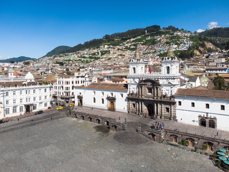 Βόλτα στο ιστορικό κέντρο του Κίτο