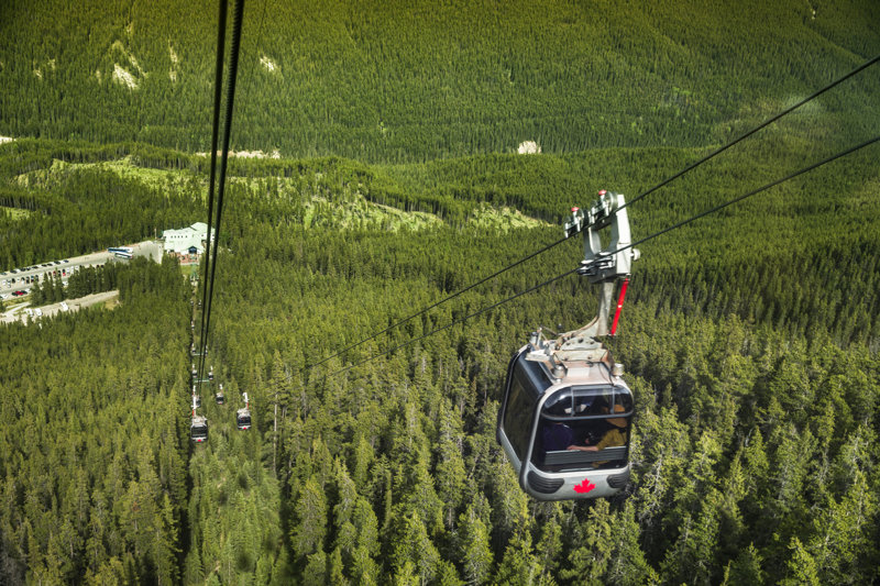 Θα ανέβουμε με τελεφερίκ στο Σόλφερ Μάουντεν του Καναδά