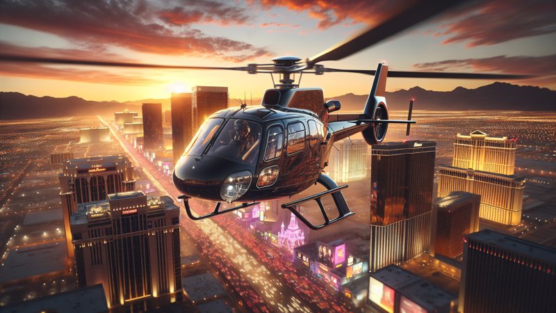 Πτήση με ελικόπτερο πάνω από το Λας Βέγκας