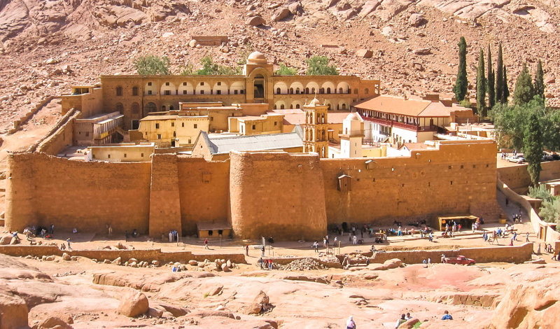 Η φημισμένη Μονή της Αγίας Αικατερίνης 