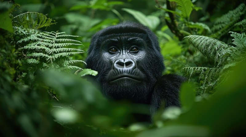 Ορεινός γορίλας, Bwindi Impenetrable Forest, Ουγκάντα 