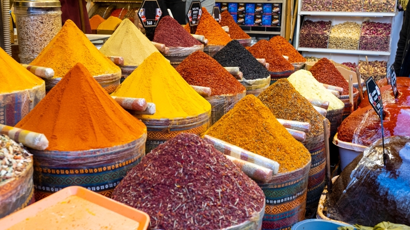 Η πολύχρωμη Αιγυπτιακή Αγορά