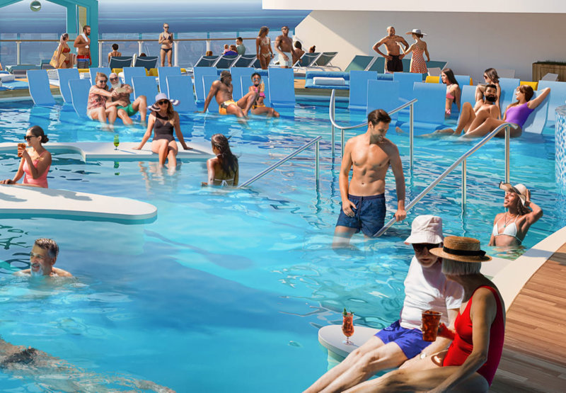 Γυμναστήριο και πισίνα