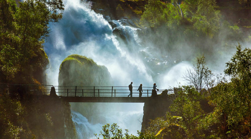 Παγετώνας Μπρίκσνταλ, Νορβηγία 