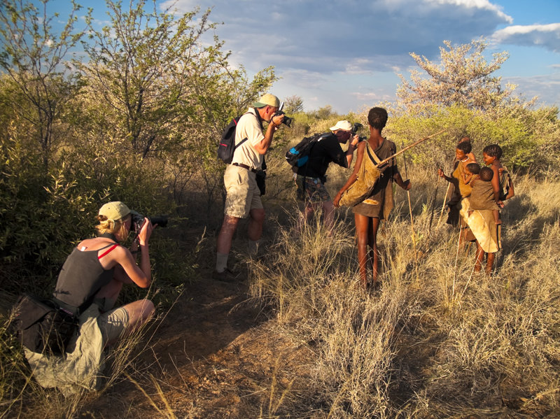 Συνάντηση με τους Βουσμάνους 